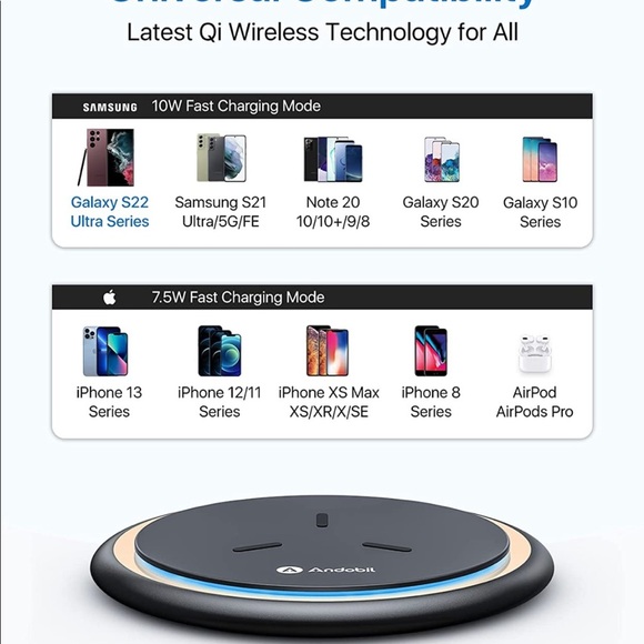 Wireless charger TS06 fast charger - Picture 2 of 10